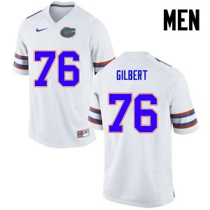 Men's Florida Gators #76 Marcus Gilbert NCAA Nike White Authentic Stitched College Football Jersey UEX5162SK